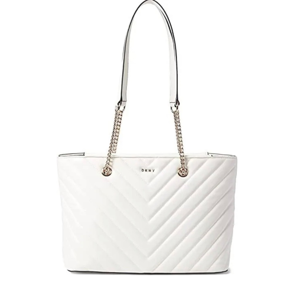 NWT DKNY White Veronica  Medium Totes